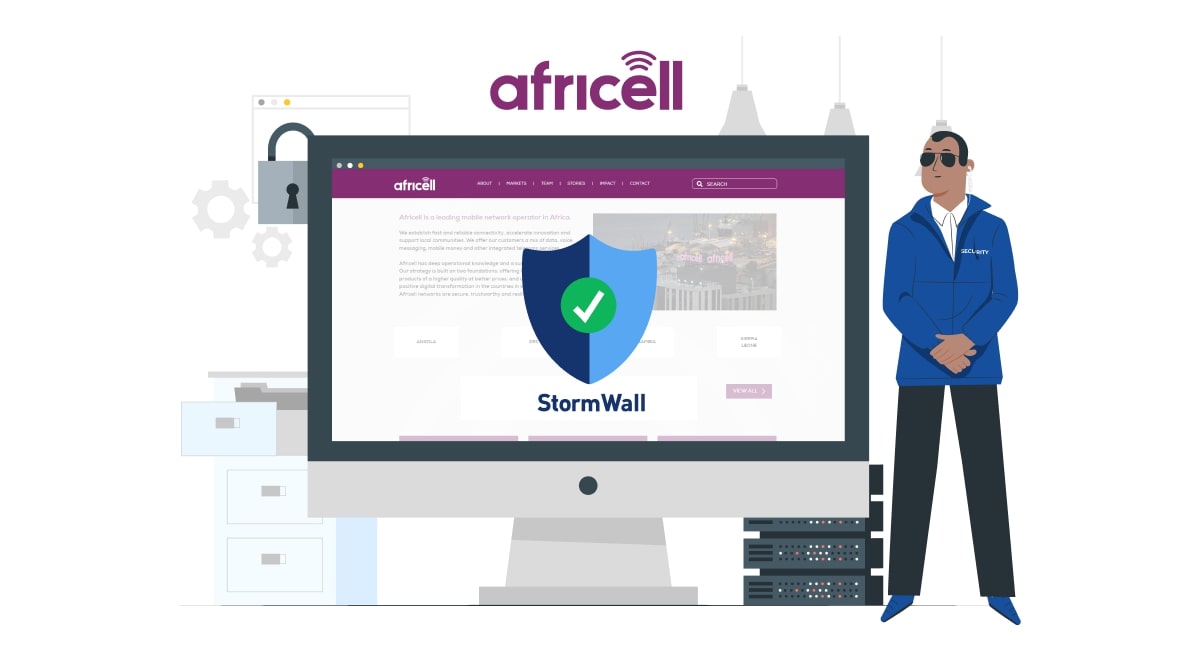 StormWall защитил сеть компании Africell